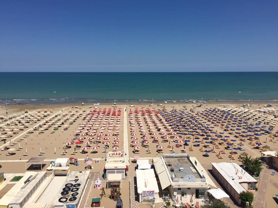 Hotel Regina In Spiaggia Rimini Exteriér fotografie
